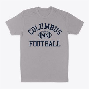 Columbus Minnesota Football Classic Dad T-Shirt