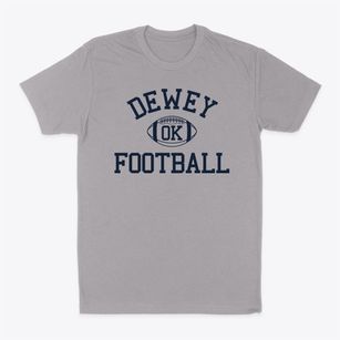 Dewey Oklahoma Football Classic Dad T-Shirt