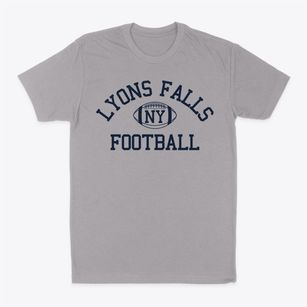 Lyons Falls New York Football Classic Dad T-Shirt