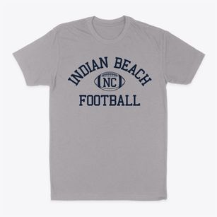 Indian Beach North Carolina Football Classic Dad T-Shirt