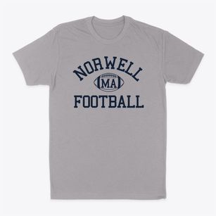 Norwell Massachusetts Football Classic Dad T-Shirt
