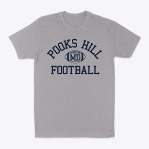 Pooks Hill Maryland Football Classic Dad T-Shirt