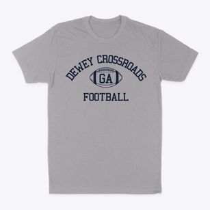 Dewey Crossroads Georgia Football Classic Dad T-Shirt