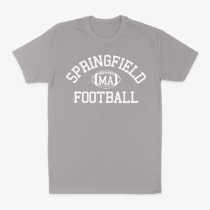 Springfield Massachusetts Football Classic Dad T-Shirt