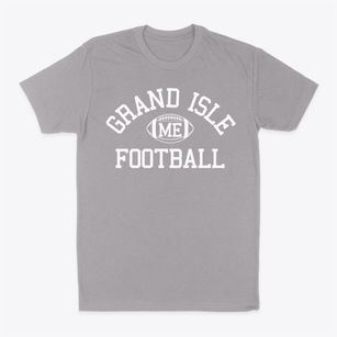 Grand Isle Maine Football Classic Dad T-Shirt