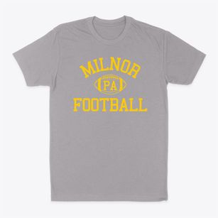 Milnor Pennsylvania Football Classic Dad T-Shirt