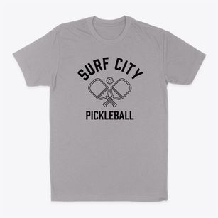 Surf City North Carolina Pickleball Classic Dad T-Shirt