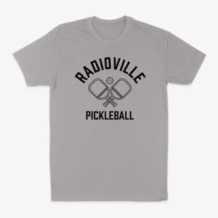 Radioville Puerto Rico Pickleball Classic Dad T-Shirt