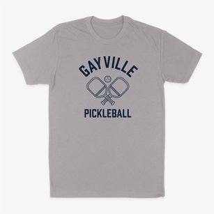 Gayville New York Pickleball Classic Dad T-Shirt