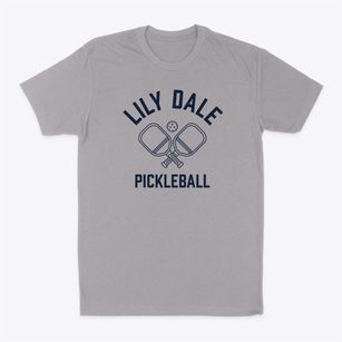 Lily Dale New York Pickleball Classic Dad T-Shirt
