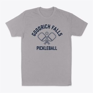 Goodrich Falls New Hampshire Pickleball Classic Dad T-Shirt