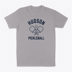 Hudson Iowa Pickleball Classic Dad T-Shirt