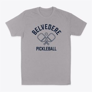 Belvedere California Pickleball Classic Dad T-Shirt