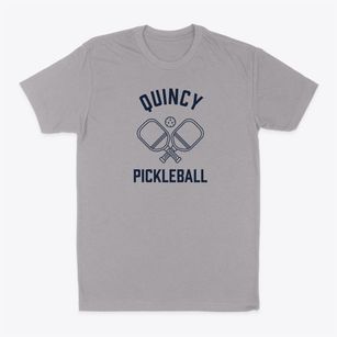 Quincy Massachusetts Pickleball Classic Dad T-Shirt
