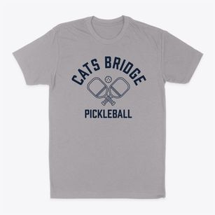 Cats Bridge Virginia Pickleball Classic Dad T-Shirt