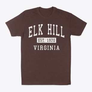 Elk Hill Virginia Classic Established Classic Dad T-Shirt
