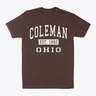 Coleman Ohio Classic Established Classic Dad T-Shirt