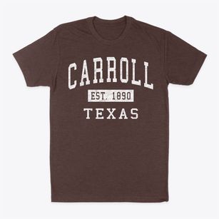 Carroll Texas Classic Established Classic Dad T-Shirt