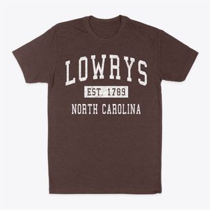 Lowrys North Carolina Classic Established Classic Dad T-Shirt