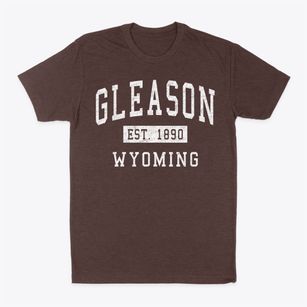 Gleason Wyoming Classic Established Classic Dad T-Shirt