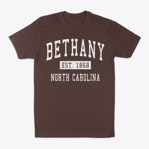 Bethany North Carolina Classic Established Classic Dad T-Shirt