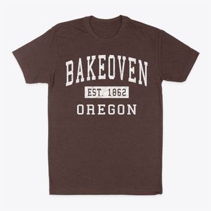 Bakeoven Oregon Classic Established Classic Dad T-Shirt