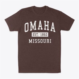 Omaha Missouri Classic Established Classic Dad T-Shirt
