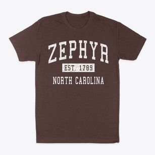 Zephyr North Carolina Classic Established Classic Dad T-Shirt