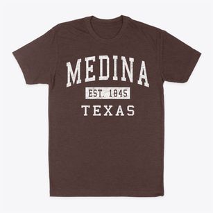 Medina Texas Classic Established Classic Dad T-Shirt