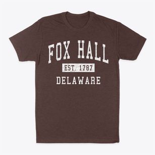 Fox Hall Delaware Classic Established Classic Dad T-Shirt