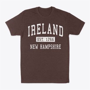 Ireland New Hampshire Classic Established Classic Dad T-Shirt