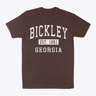 Bickley Georgia Classic Established Classic Dad T-Shirt