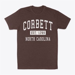 Corbett North Carolina Classic Established Classic Dad T-Shirt