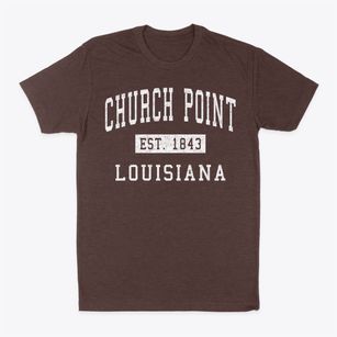 Church Point Louisiana Classic Established Classic Dad T-Shirt