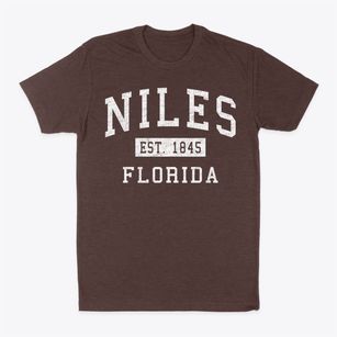 Niles Florida Classic Established Classic Dad T-Shirt