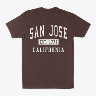 San Jose California Classic Established Classic Dad T-Shirt