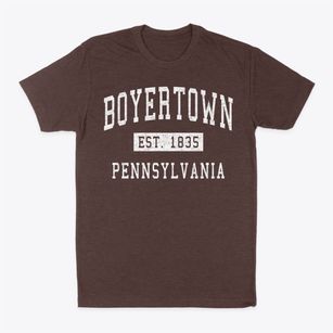 Boyertown Pennsylvania Classic Established Classic Dad T-Shirt