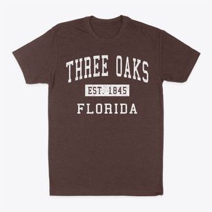 Three Oaks Florida Classic Established Classic Dad T-Shirt
