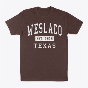 Weslaco Texas Classic Established Classic Dad T-Shirt