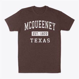 Mcqueeney Texas Classic Established Classic Dad T-Shirt