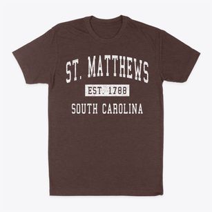 St. Matthews South Carolina Classic Established Classic Dad T-Shirt