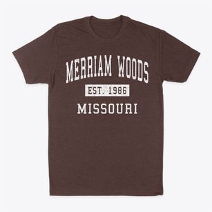 Merriam Woods Missouri Classic Established Classic Dad T-Shirt