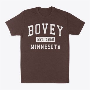 Bovey Minnesota Classic Established Classic Dad T-Shirt