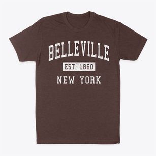 Belleville New York Classic Established Classic Dad T-Shirt