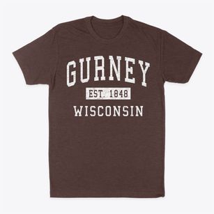 Gurney Wisconsin Classic Established Classic Dad T-Shirt