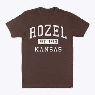 Rozel Kansas Classic Established Classic Dad T-Shirt