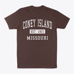 Coney Island Missouri Classic Established Classic Dad T-Shirt