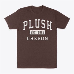 Plush Oregon Classic Established Classic Dad T-Shirt