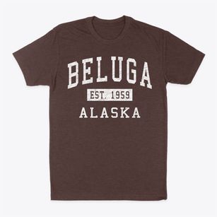 Beluga Alaska Classic Established Classic Dad T-Shirt