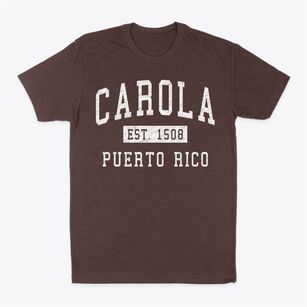 Carola Puerto Rico Classic Established Classic Dad T-Shirt
